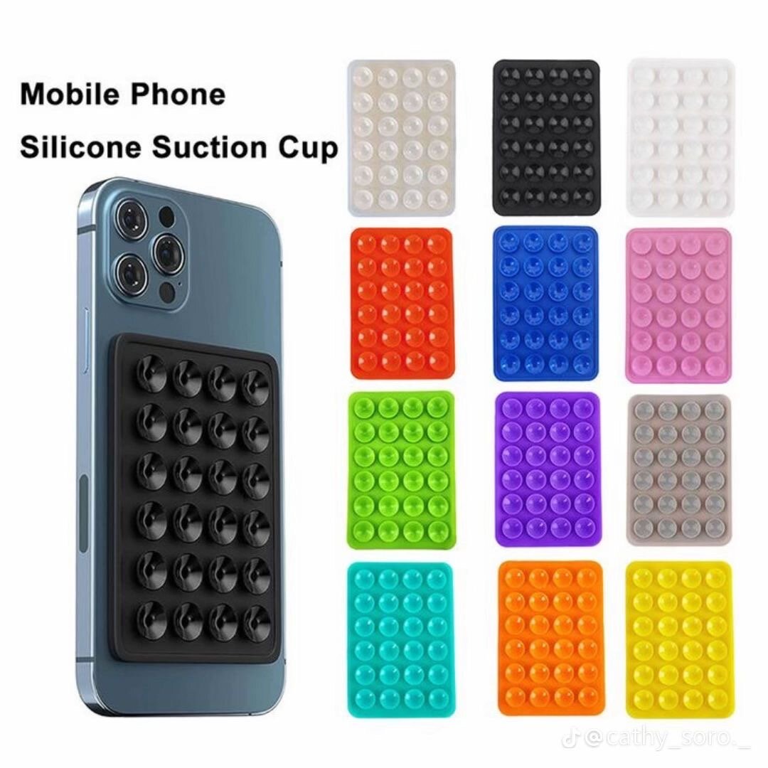 Support téléphone silicone ventouse