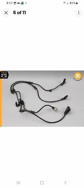Benz Ml350 front brake sensor