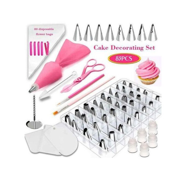 Set Décoration Gâteau 83 Pièces
