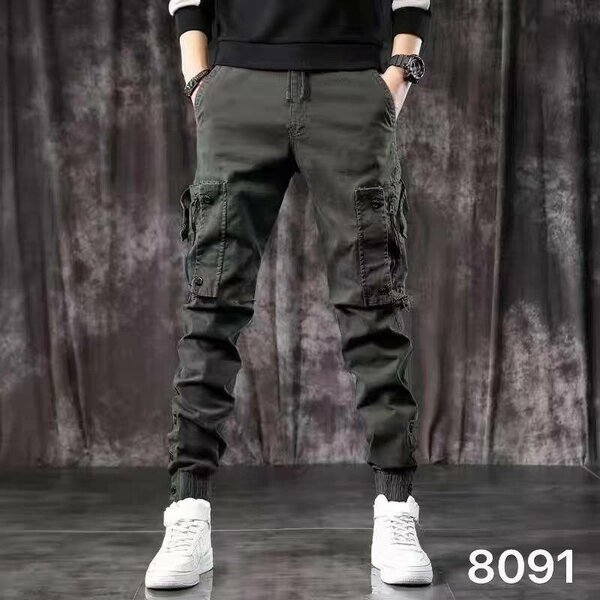 Pantalons cargo tendance homme