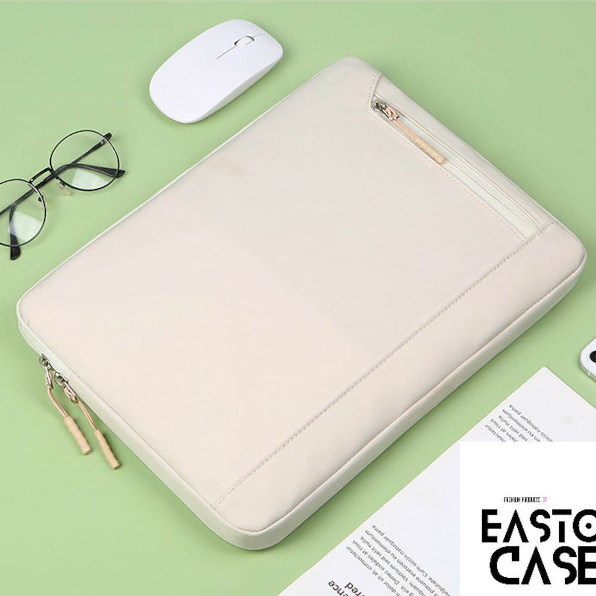 Sac pour ordinateur portable rose clair