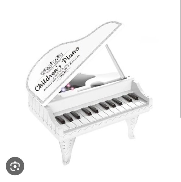 Piano enfant musical blanc