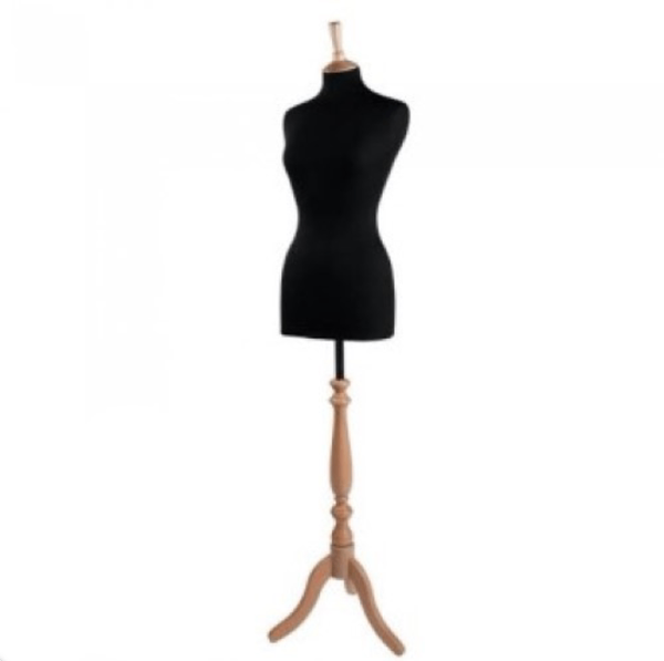 Women draping mannequin