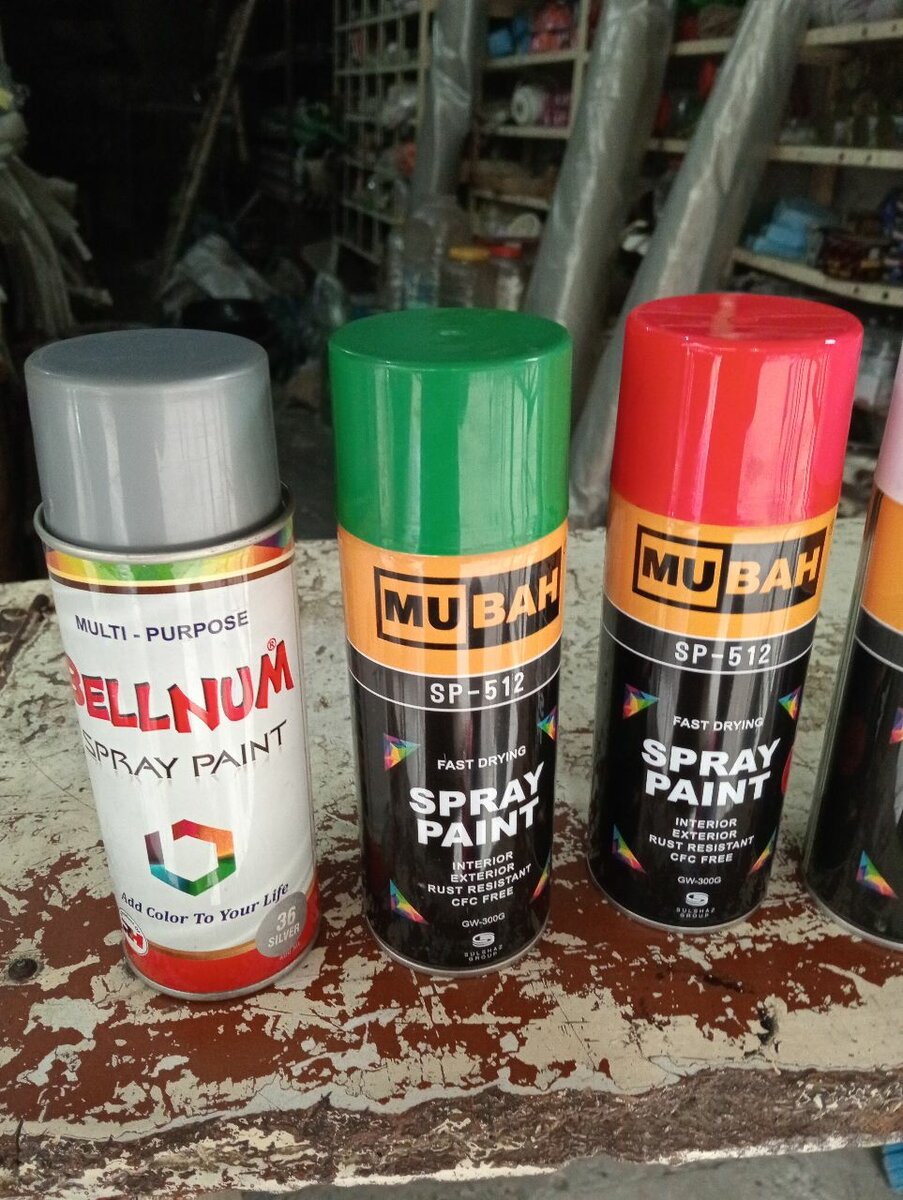 Spray paint