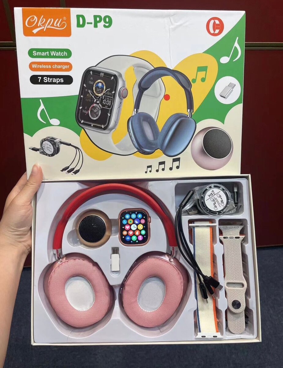 Ensemble Casque et Montre D-P9