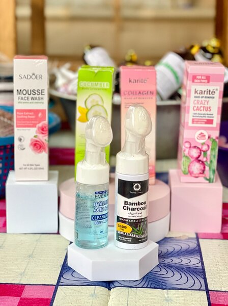 Mousse nettoyante visage bio