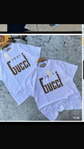 White T-shirt with print