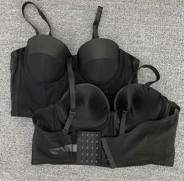 Top bustier sculptant femme