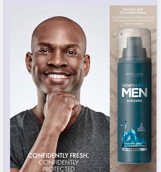 2-in-1 Shaving and Cleansing Foam