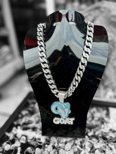 Collier Gourmette "GOAT"