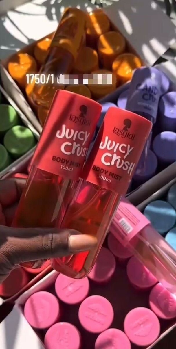 Brumes corporelles parfumées 100ml