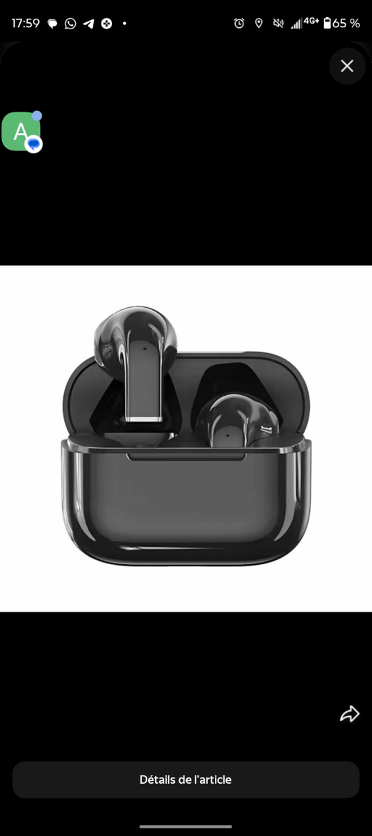 Écouteurs Bluetooth Pro 5S