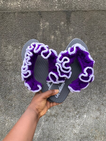 Chaussons pelucheux confortables