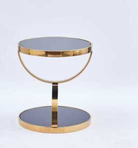 IMPORTED Corner / Coffee / Side Stainless Steel Electroplated Gold XL-08