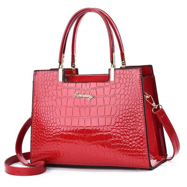 Stylish and fashionable women's bag red