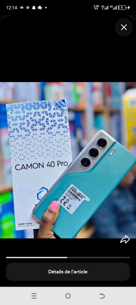 Smartphone Camon 40 Pro