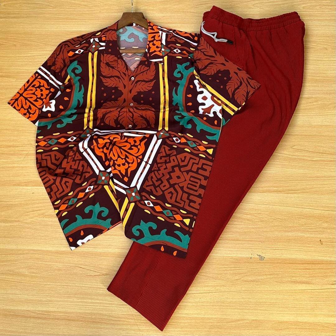 Solid fashion top and down