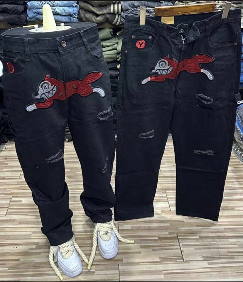 ICE CREAM BAGGY JEANS