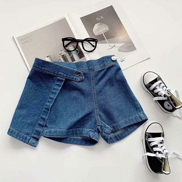 Short pour enfants en jean