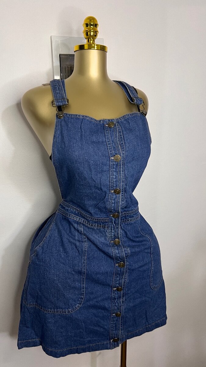 Robe Salopette en Jean Classique