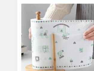 Porte-rouleau en bois élégant