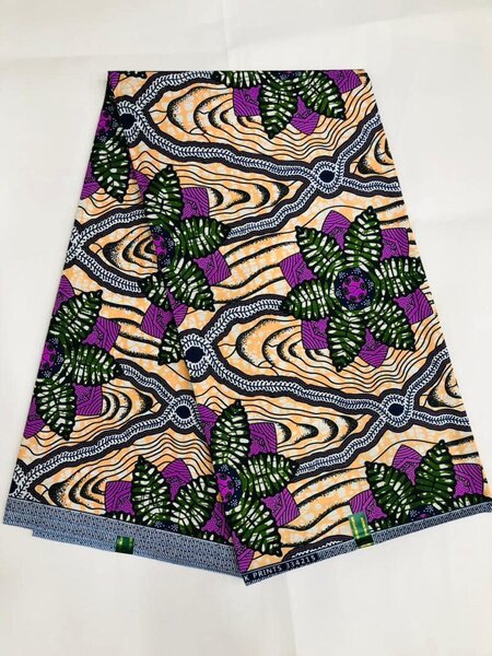 Polyester fabric with print