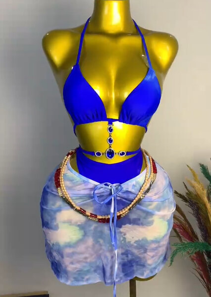 Bikini élégant et coloré