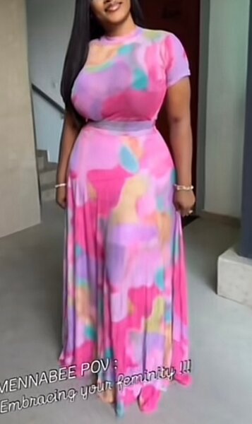 Robe longue d'été élégante