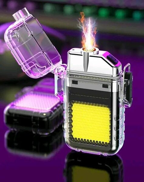 Briquet Étanche Multifonction avec Lampe