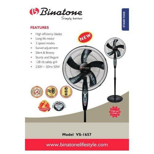Ventilateur sur pied Binatone