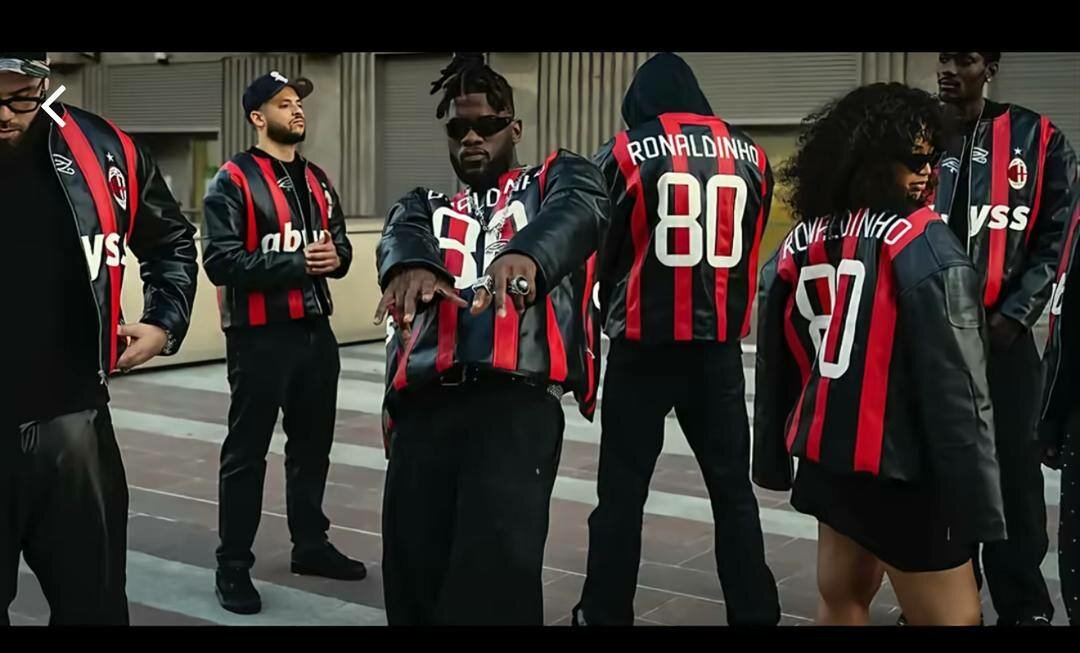 Veste en cuir Ronaldinho style