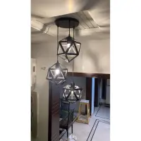 Black Diamond Metal Chandelier