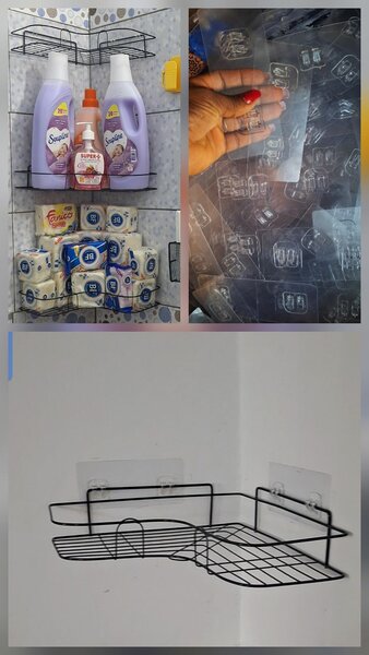4 accroche adhesif Murale