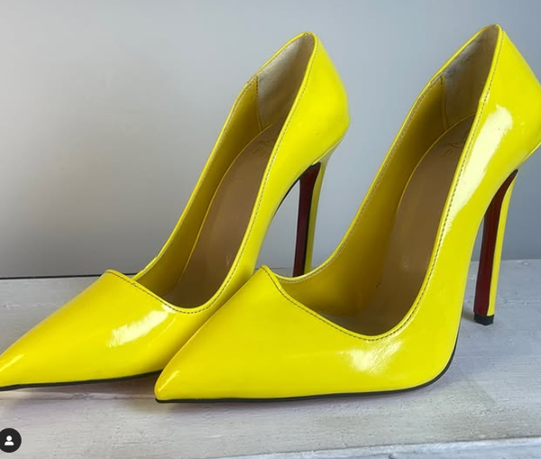 Shoes yellow