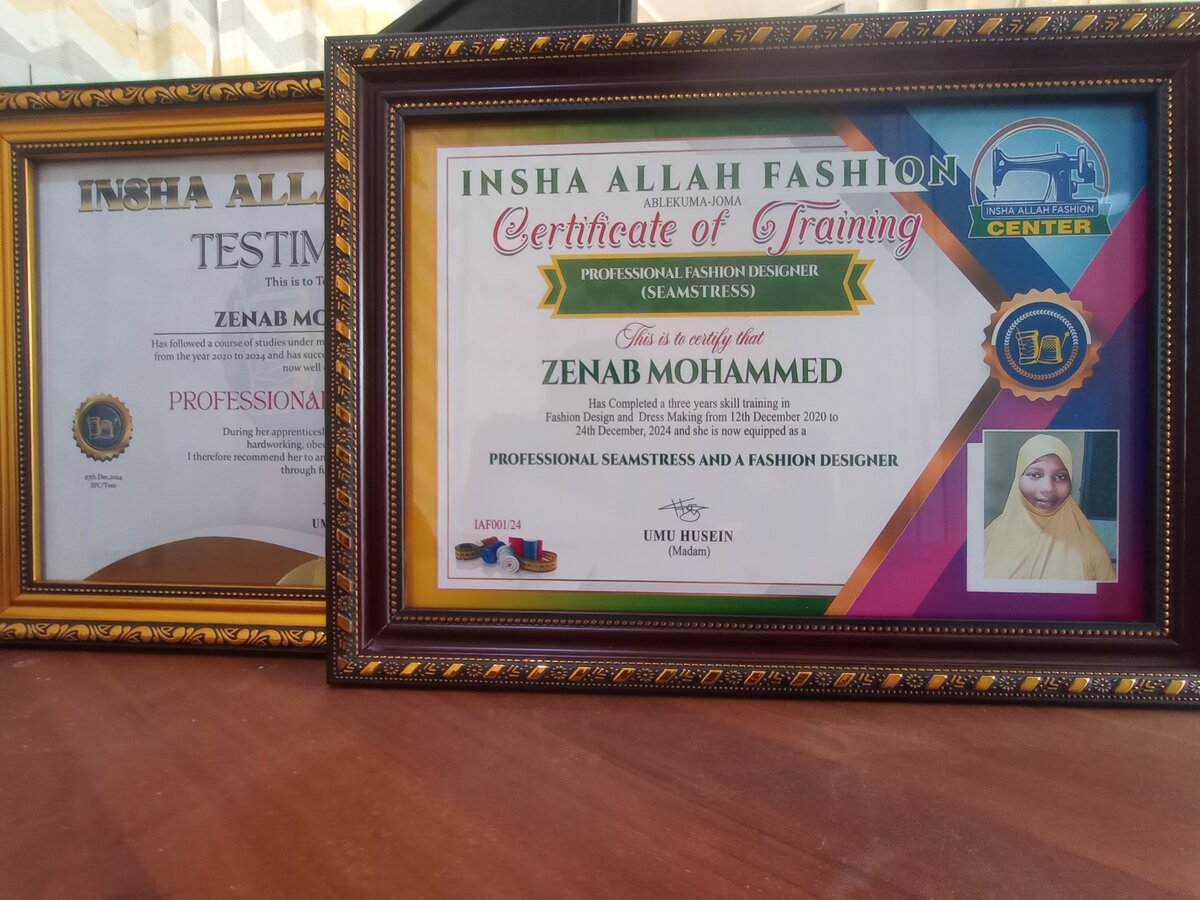 Certificate & Citations