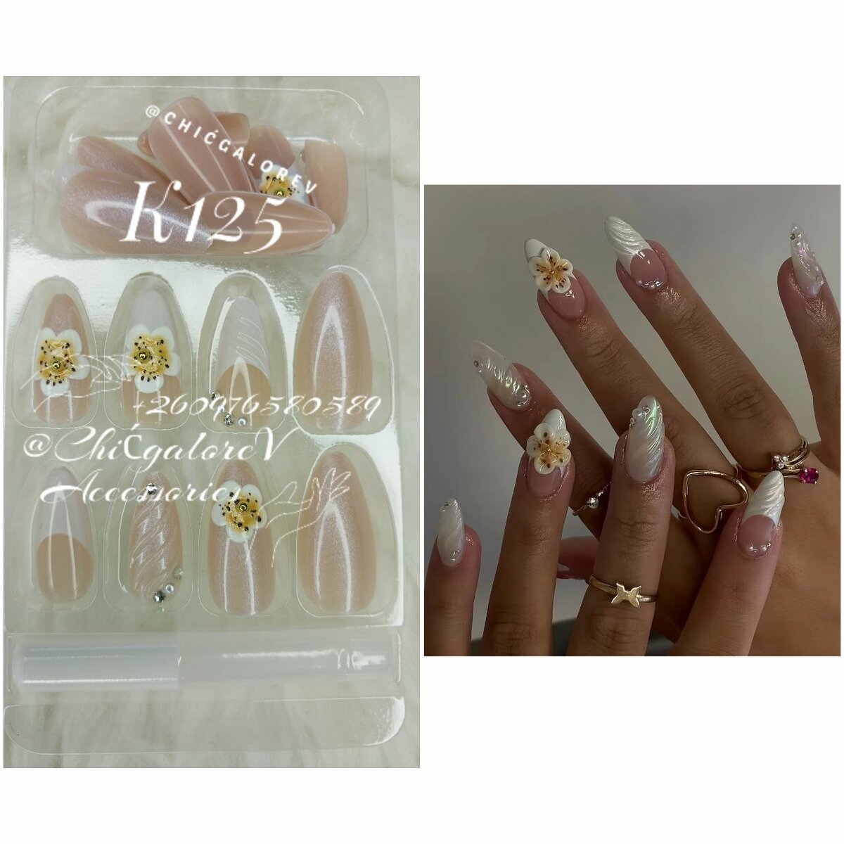 PRESS/STICK ON NAILS