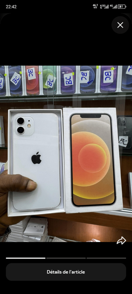 iPhone 12 Blanc 64 Go