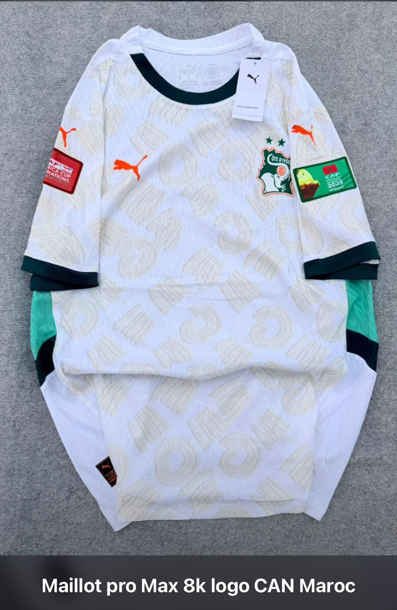 Maillot Équipe Côte d'Ivoire