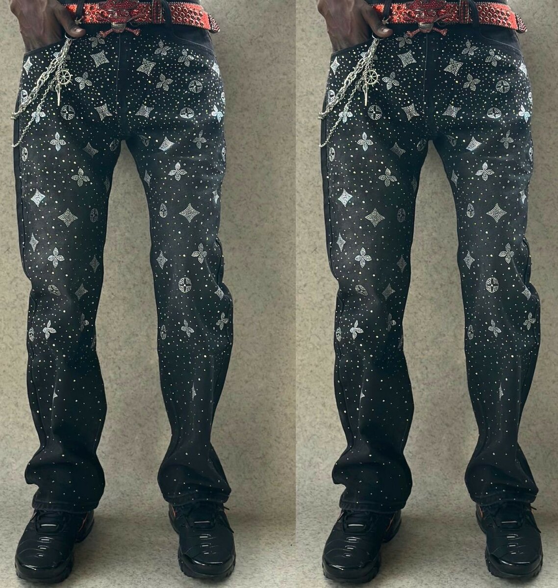 Jeans hommes tendance streetwear