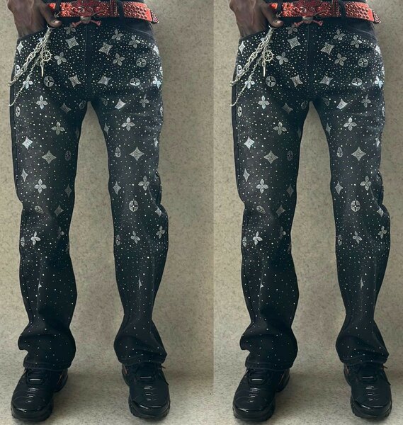 Jeans hommes tendance streetwear