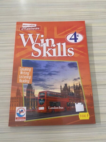Cahier Win Skills 4e Anglais