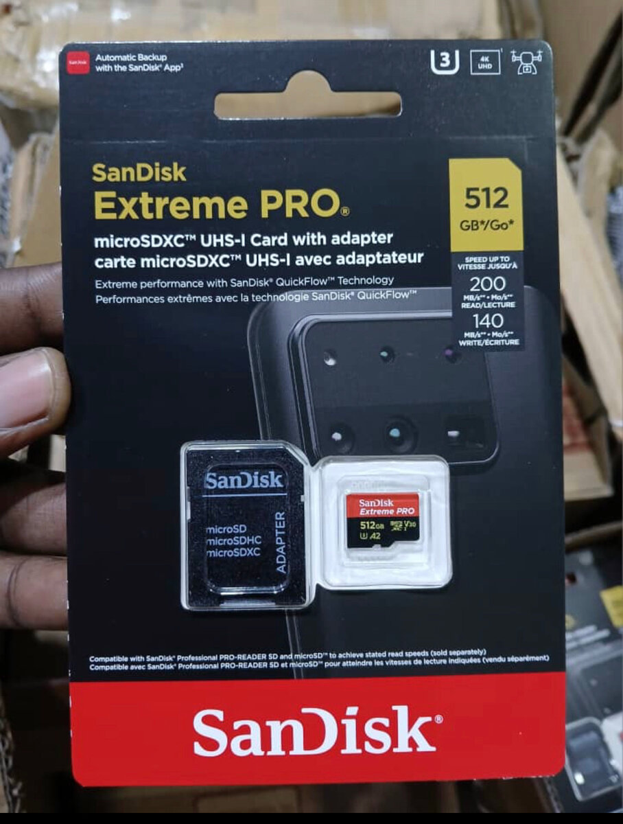 Carte microSD SanDisk 512 Go