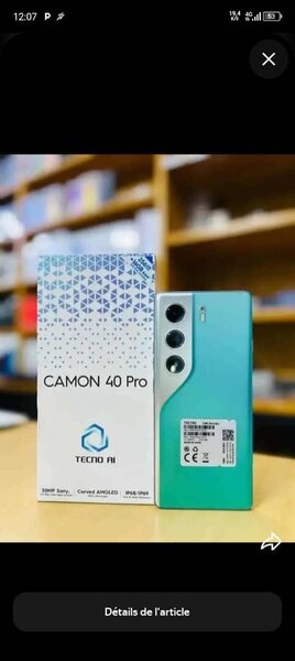 Smartphone Tecno Camon 40 Pro