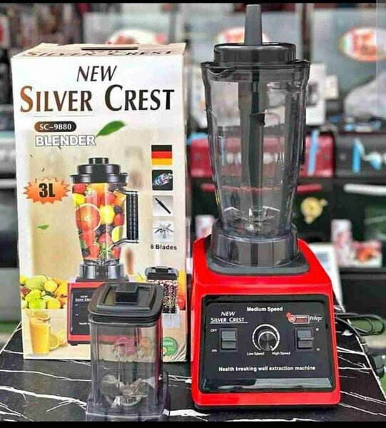 Silver Crest Blender 3.5L High Capacity Double Cup