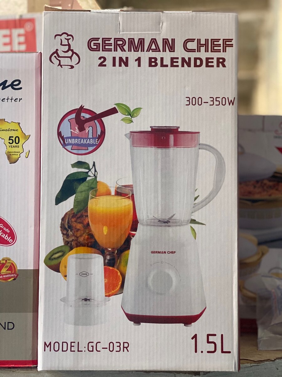German chef 2 in 1 Unbreakable Blender