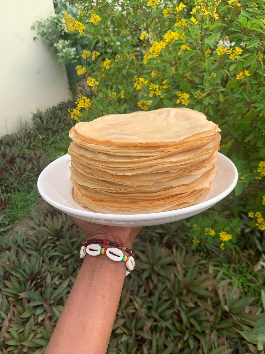 Crêpes classiques goût vanille