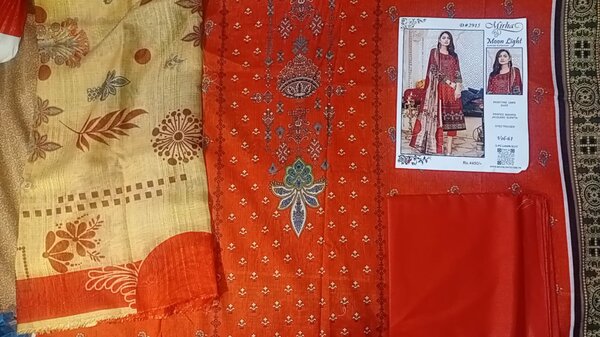 3pc Lawn print.