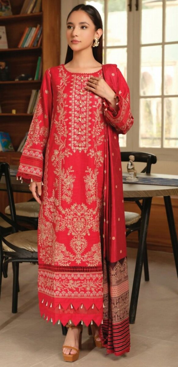 Embroidered winter collection