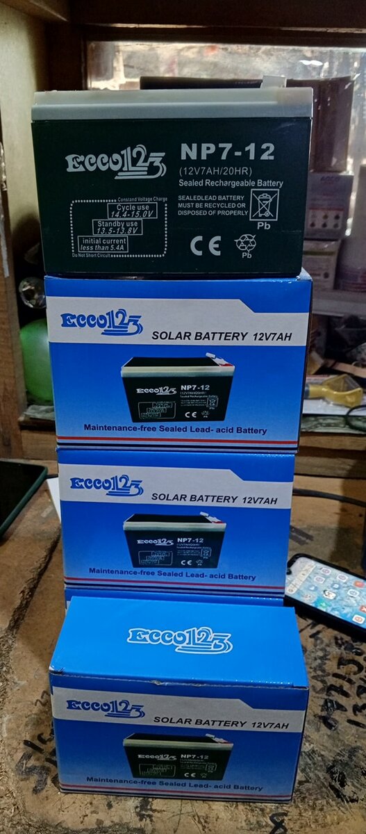 Power Up with 12V 7Amp Battery