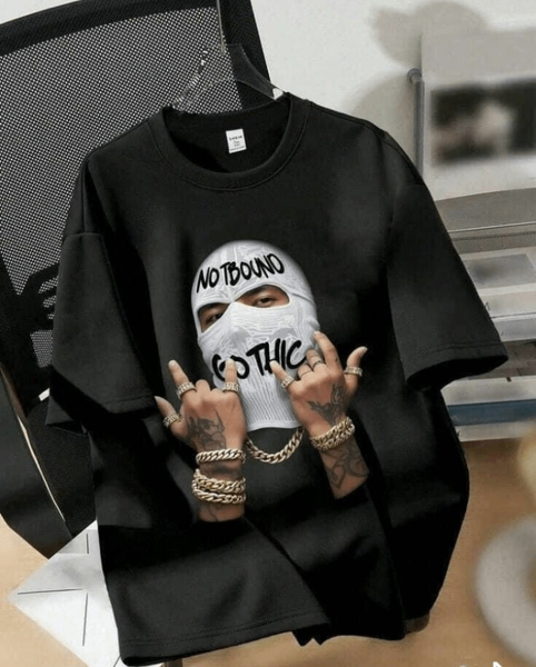 T-shirt gothique impression artistique